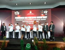 Okey Gas, Nomor Dua Torang Gas Menggema di Pleno Penetapan Nomor Paslon