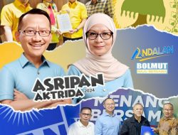 Pasangan Asripan-Aktrida Tuai Dukungan Tokmas Bolangitang Bersatu