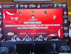 KPU Manado Mulai Kupas DPT Pilkada 2024