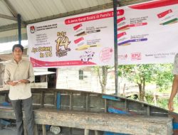 Pemuda Desa Menggawa Sangihe Antusias Sukseskan Pilkada 2024
