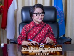 Sakti, Prof Dei Diperpanjang Masa Jabatan Sebagai Rektor Unima