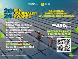 Pendaftaran PLN Journalist Award 2024 Diperpanjang