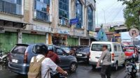 Cegah Kemacetan, Polsek Kawasan Pelabuhan Manado Gelar Pos Cakalang