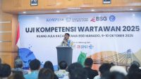 Buka UKW, Gubernur Sulut Dukung Program Peningkatan Kualitas Wartawan