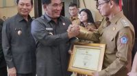 Puncak HKN, Pemkot Bitung Raih Tiga Penghargaan dari Pemprov Sulut