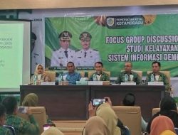 Pemkot Kotamobagu Gelar FGD, Fokus Perbaiki Data Demografi