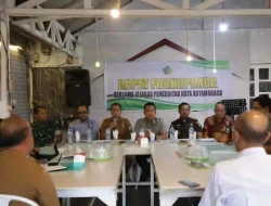 Jelang Nataru Pemkot Kotamobagu Lakukan Rapat Koordinasi