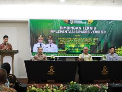 Pemkot Kotamobagu Gelar Bimbingan Teknis, Implementasi Sipades 3.0