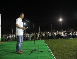 Walkot Kotamobagu Weny Gaib, Tutup Turnamen Sepak Bola Putri 