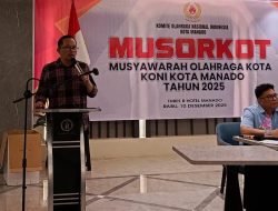 Sempat Tegang, Akhirnya Richard Unggul jadi Ketua KONI Manado