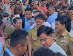 Wapres Gibran Blusukan di Pasar Bersih Hati Manado, Pastikan Stabilisasi Harga Jelang Nataru