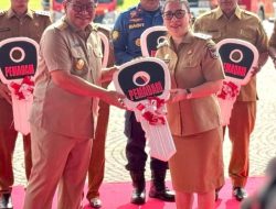 Mantapkan Pelayanan, Pemkab Minahasa Dapat Bantuan Mobil Damkar