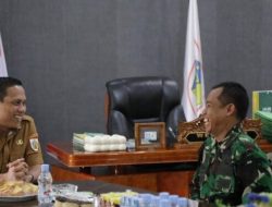 Weny Gaib, Terima Kunjungan Komandan Yonif TP 868/BS