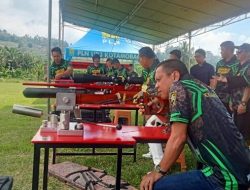 Walkot Kotamobagu, Hadiri Turnamen Menembak