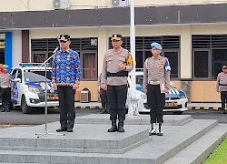 Wali Kota Hengky Honandar Pimpin Apel Operasi Ketupat 2026, Pastikan Pengamanan Jelang Idul Fitri