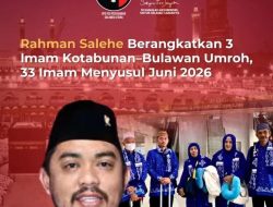 Rahman Salehe, Berangkatkan Para Imam Ibadah Umroh 