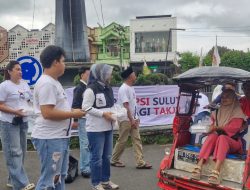 Tebar Kepedulian, DPW dan DPD PSI se BMR Bagikan Tak’jil  
