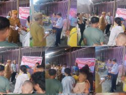 Dinas Perdagangan Pemkab Minut Bagi Kupon Subsidi Daging Babi