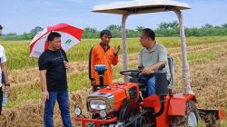 Pemkab Bolmong Uji Coba Alat Pertanian Modern Untuk Tingkatkan Produktivitas
