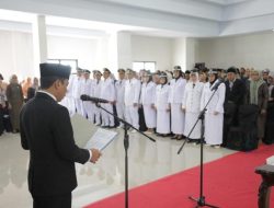 Weny Gaib, Lantik Pejabat Baru di Kotamobagu