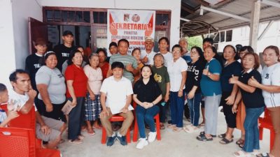 Usung Visi Rumengkor Satu Maju dan Sejahtera, Martsindy Rasuh Resmi Mendaftar