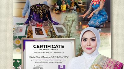 Karya dan Budaya Kotamobagu Memukau Eropa, Rindah Gaib Mokoginta Raih Penghargaan