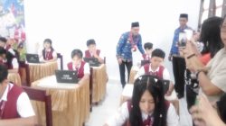 Bupati Joune Ganda Buka Tes Akademik Berbasis Pola Pikir Siswa