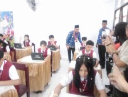 Bupati Joune Ganda Buka Tes Akademik Berbasis Pola Pikir Siswa