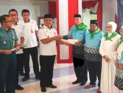 Umbase Mayuntu Pimpin Acara Pelepasan, Pesan Bupati: Haji Bukan Sekadar Status, Tapi Akhlak