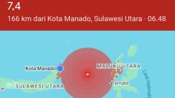 BMKG Sampaikan Data yang Berbeda, Gempa Bumi Magnitudo 7,3, dan 7,6 Guncang Sulawesi Utara pada 2 April 2026