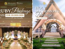 Wujudkan Pernikahan Impian di Tepi Laut, Manado Tateli Resort & Convention Hadirkan Paket Wedding Eksklusif