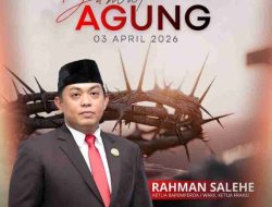 Rahman Salehe Ajak Masyarakat Maknai Paskah dengan Kebersamaan