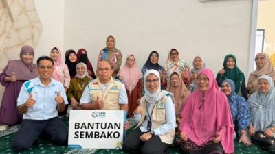 Peduli Keluarga Prasejahtera, PLN UP3 Gorontalo Berbagi Sembako
