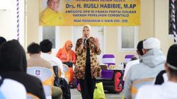 Wagub Gorontalo Salurkan Bantuan Anggota DPR RI untuk KPA dan KPJ