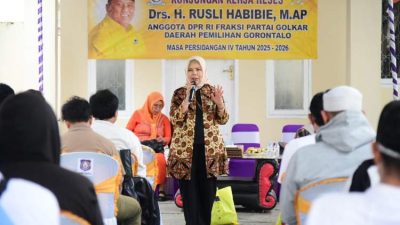 Wagub Gorontalo Salurkan Bantuan Anggota DPR RI untuk KPA dan KPJ