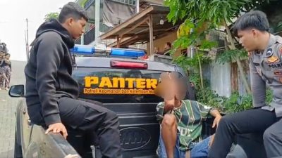 Respon Cepat Layanan Call Center 110, Polres Bitung Amankan Pelaku Penganiayaan di Wangurer Barat