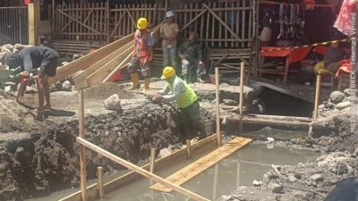 Gerak Cepat WG-RVM, Jalan Rusak dan Drainase di Kotamobagu Mulai Dibangun