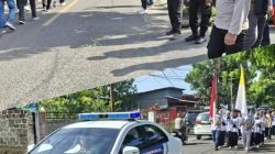 Polres Bitung Pastikan Jalannya Ibadah Kenaikan Yesus Kristus 2026 Berjalan Aman