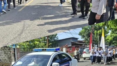 Polres Bitung Pastikan Jalannya Ibadah Kenaikan Yesus Kristus 2026 Berjalan Aman