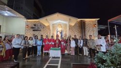 Hadiri Pemberkatan Taman Doa Gereja Katolik Wangurer, Ellen Honandar Sondakh: Ini Bentuk Ungkapkan Syukur Seluruh Umat