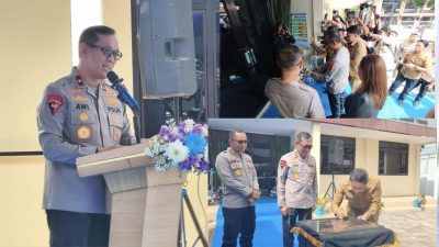 Tingkatkan Pelayanan Kesempatan, Wakapolda Sulut Resmikan Klinik Pratama Polres Bitung