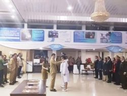 Perkuat Mesin Birokrasi, Pemkot Bitung Lantik 43 Pejabat
