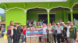 Peduli Korban Banjir, Wartawan Kotamobagu Terjun Langsung ke Lokasi Bencana