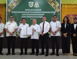 Pemkot dan Kejari Kotamobagu Teken Nota Kesepakatan, Perkuat Pencegahan Risiko Hukum