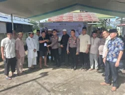 Polres Kotamobagu Salurkan 13 Ekor Sapi Qurban Untuk Masyarakat 