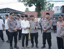 Polres Kotamobagu Kawal Tabligh Akbar UAS Hingga Berjalan Aman dan Kondusif
