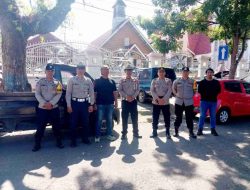 Polres Kotamobagu Maksimalkan Pengamanan Ibadah Kenaikan Yesus Kristus