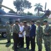 AKBP Irwanto Pimpin Pengamanan Kunjungan Menhan RI di Kotamobagu