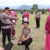 Kapolres Boltim Pimpin Korps Raport, 25 Bintara Terima Kenaikan Pangkat