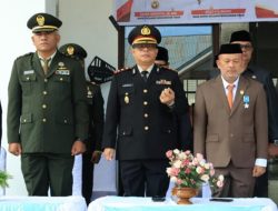 Hadiri Upacara Hari Lahir Pancasila, Kapolres Boltim Ajak Masyarakat Jaga Persatuan